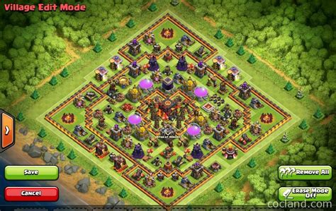 clash of clans townhall 10 base